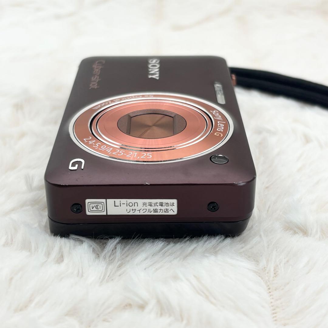 外観美品 SONY Cybe-Shot DSC-WX5 ブラウン 訳あり