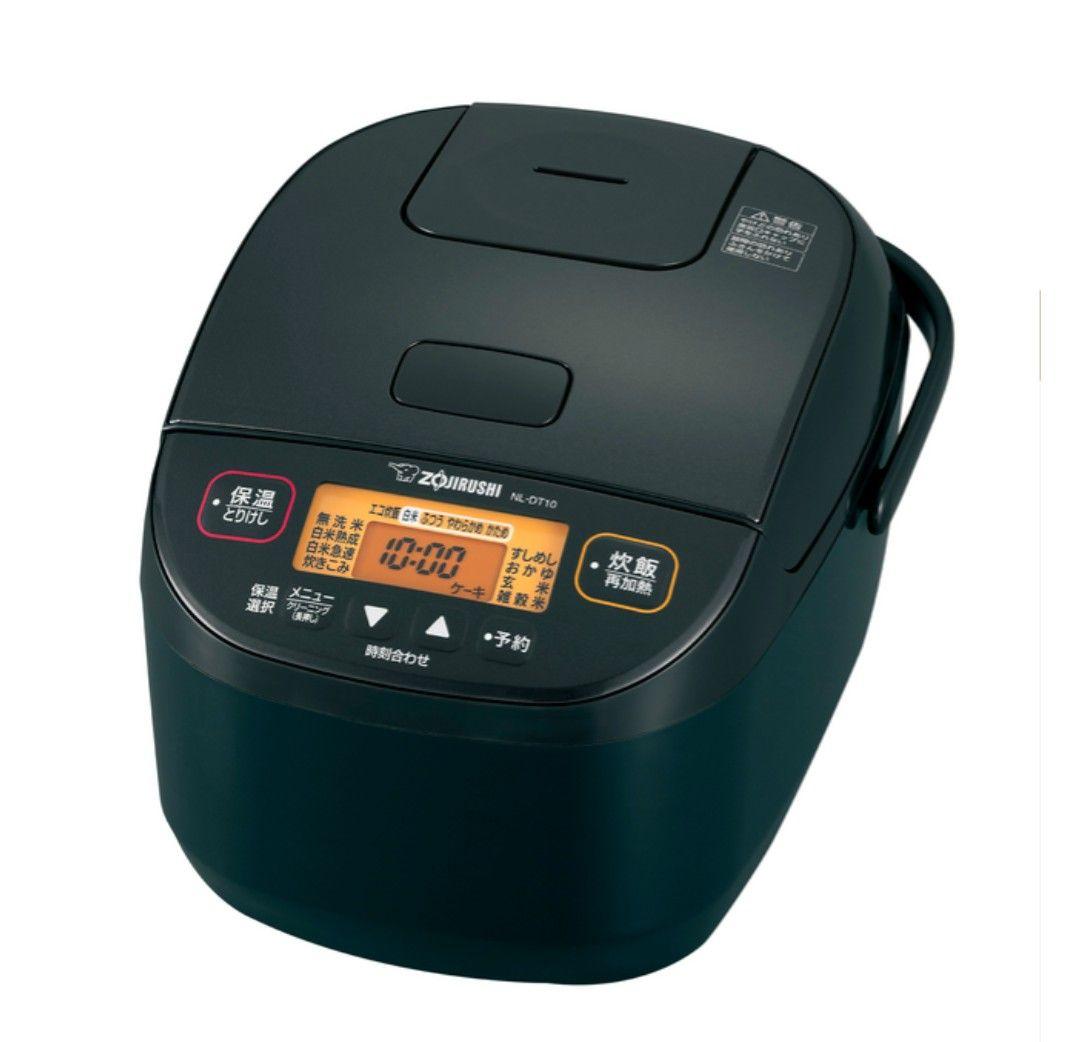 ZOJIRUSHI NL-DT10-BA ブラック 炊飯器 1.0L 5.5合