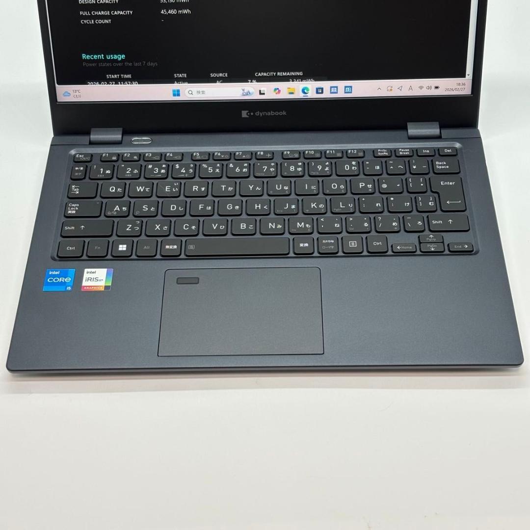 Windowsノート本体 dynabook G83/KW Core i5-1235U/16G/256G 3