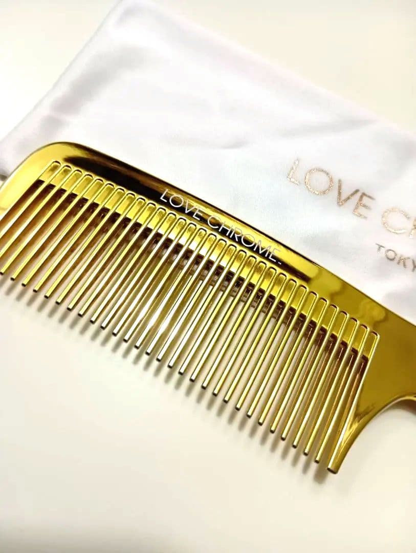 正規品 LOVE CHROME K24GP TETSUKI Gold コーム