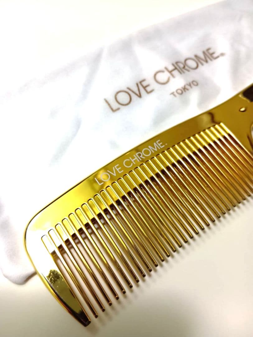 正規品 LOVE CHROME K24GP TETSUKI Gold コーム