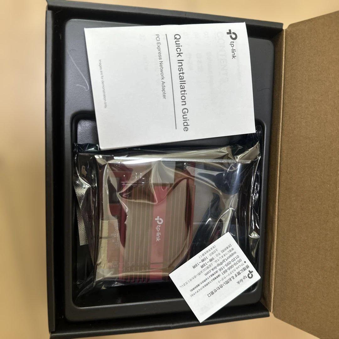 TP-Link 10Gbps LANカード TX401