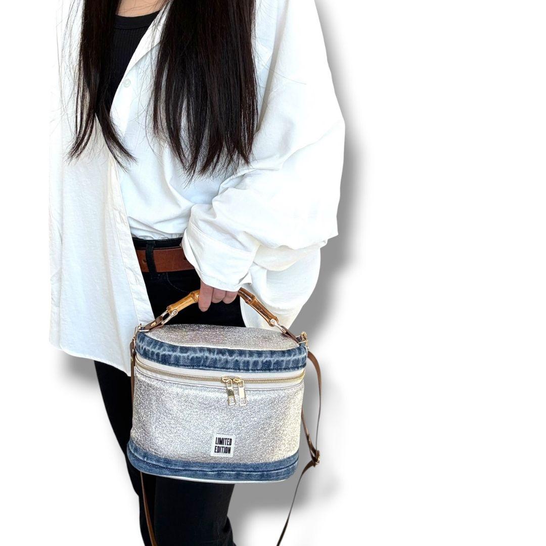 VANITY BAG／silver