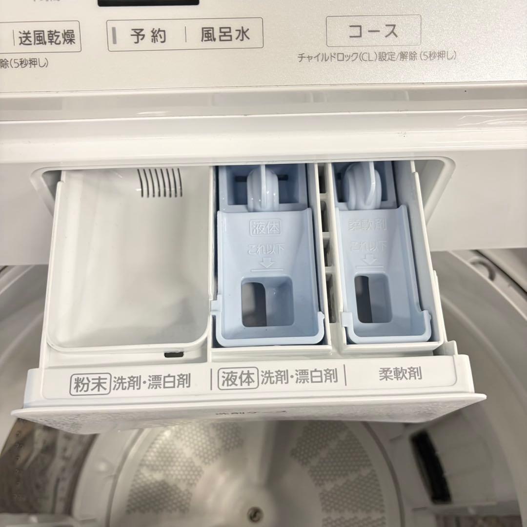 852 Panasonic 洗濯機　10kg インバーター　エコナビ　家庭向
