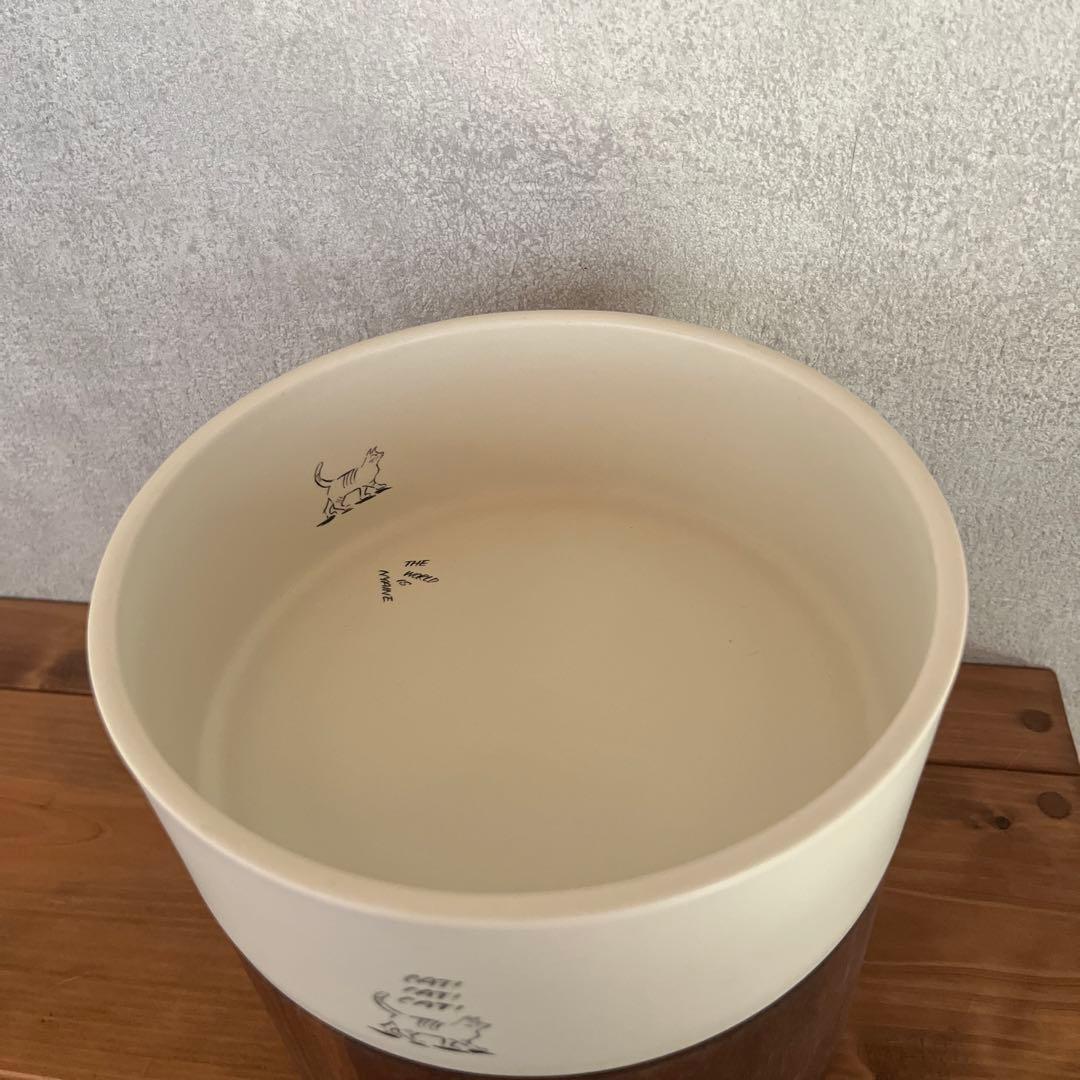 てぇ様　&CAT ウォーターボウル　ウォールナット　限定品