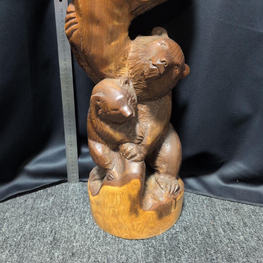 ✨セール✨木製クマの彫刻 約75cm