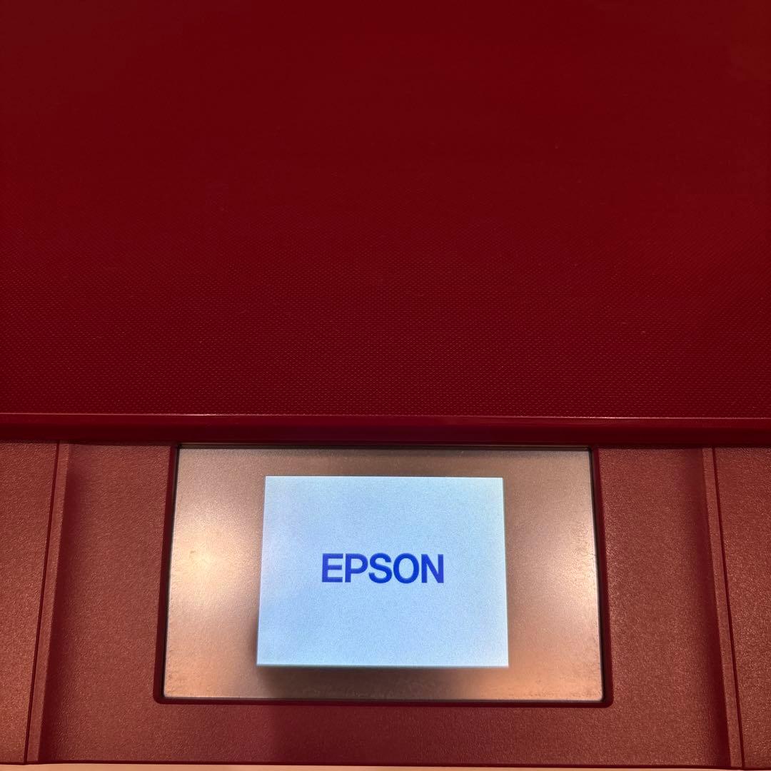 ジャンク品 EPSON EP-879AR カラリオ プリンター 複合機 レッド