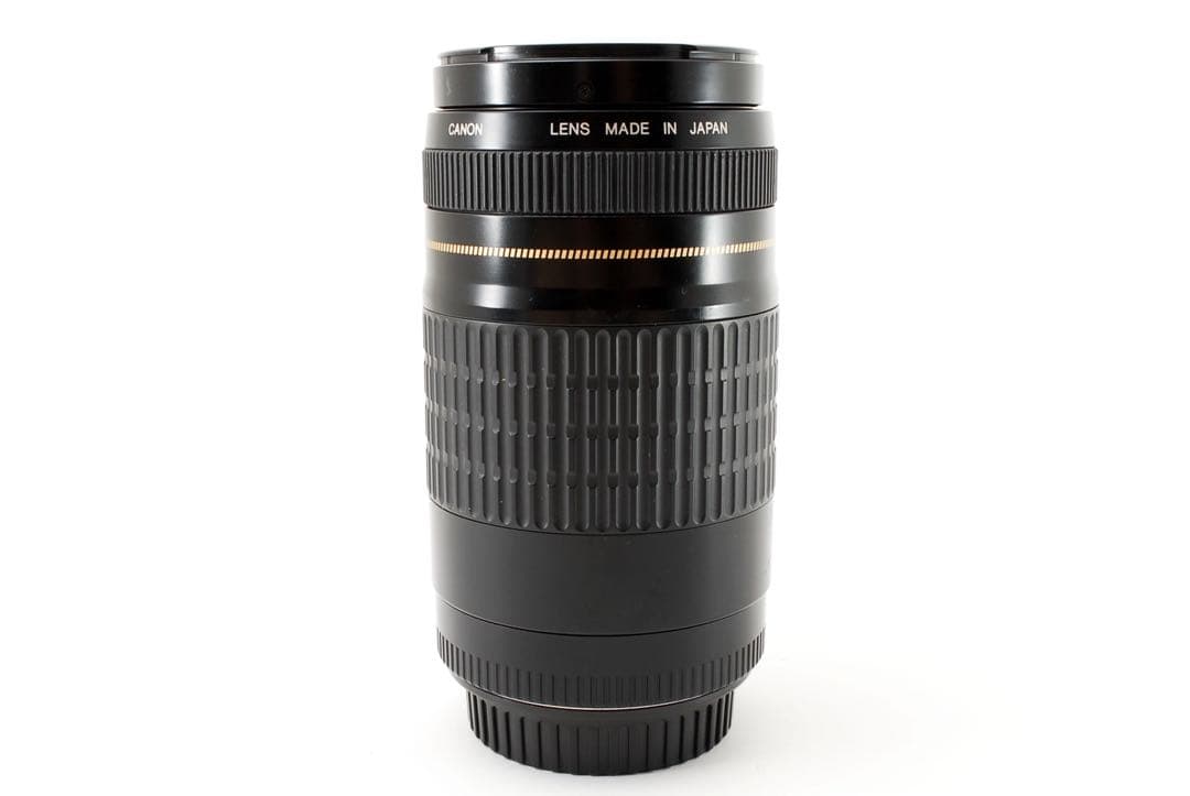 キヤノン☆フード付人気の望遠レンズ 　Canon EF75-300㎜