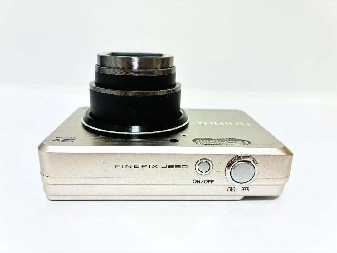 【返品保証】 フジフイルム　FUJIFILM FinePix J250 シルバー