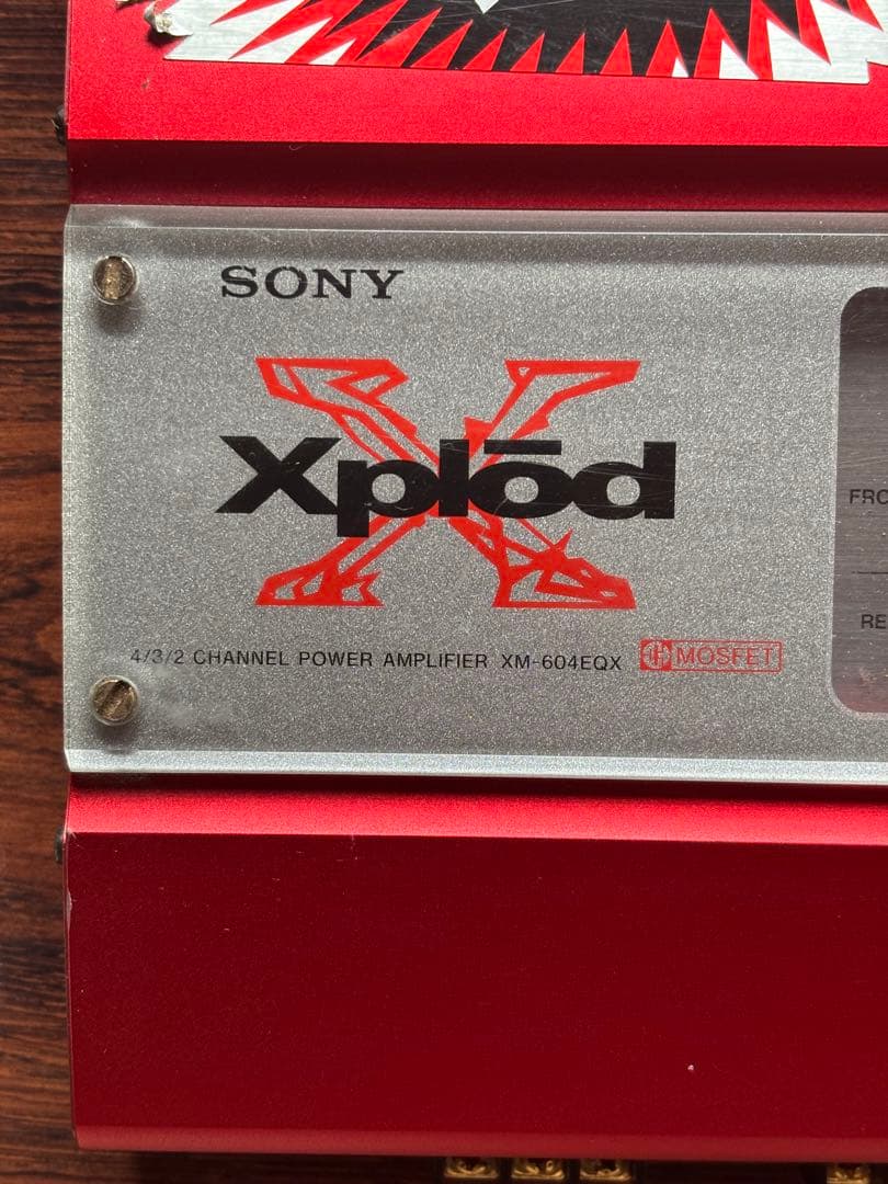 SONY Xplod XM-604E0X パワーアンプ