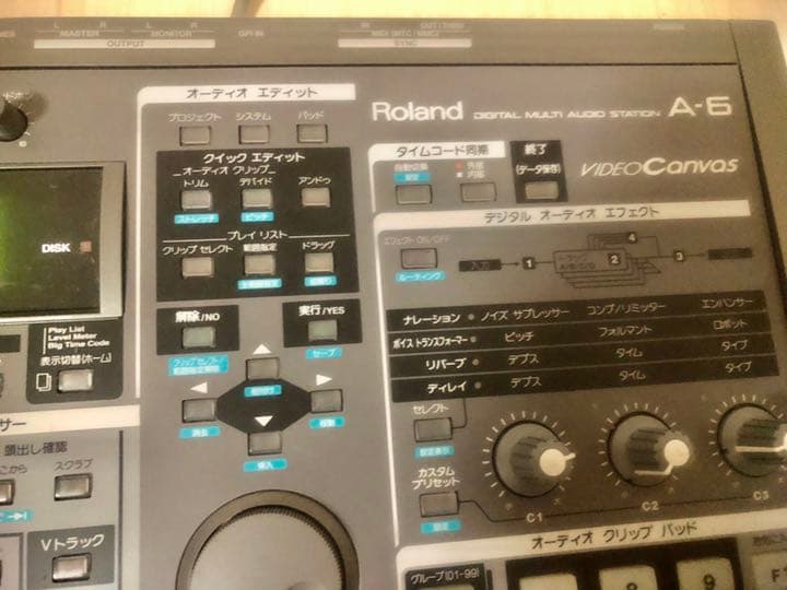送料込み　ROLAND A6 VIDEO Canvas