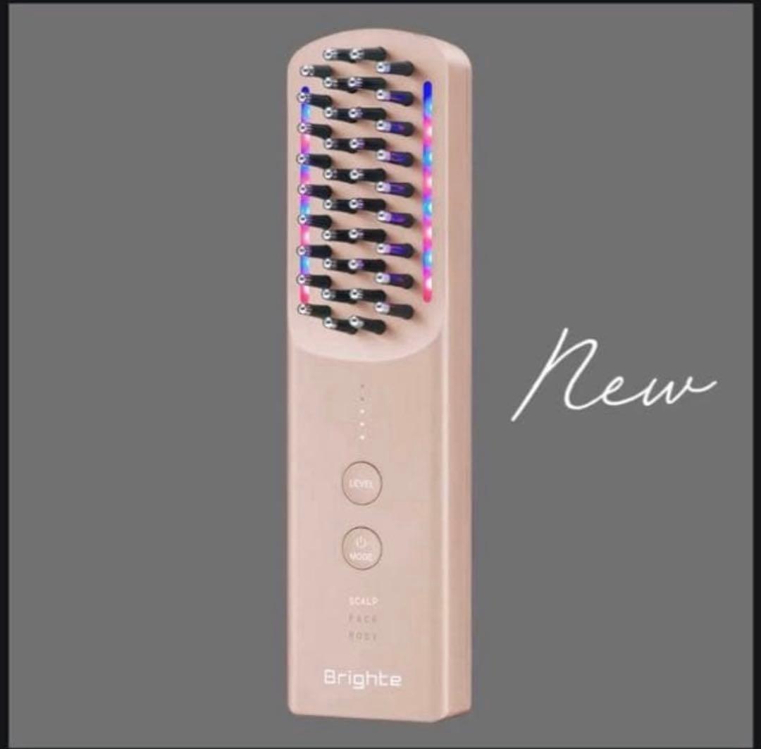 Brighte 美顔器 ピンク　エレキブラシ