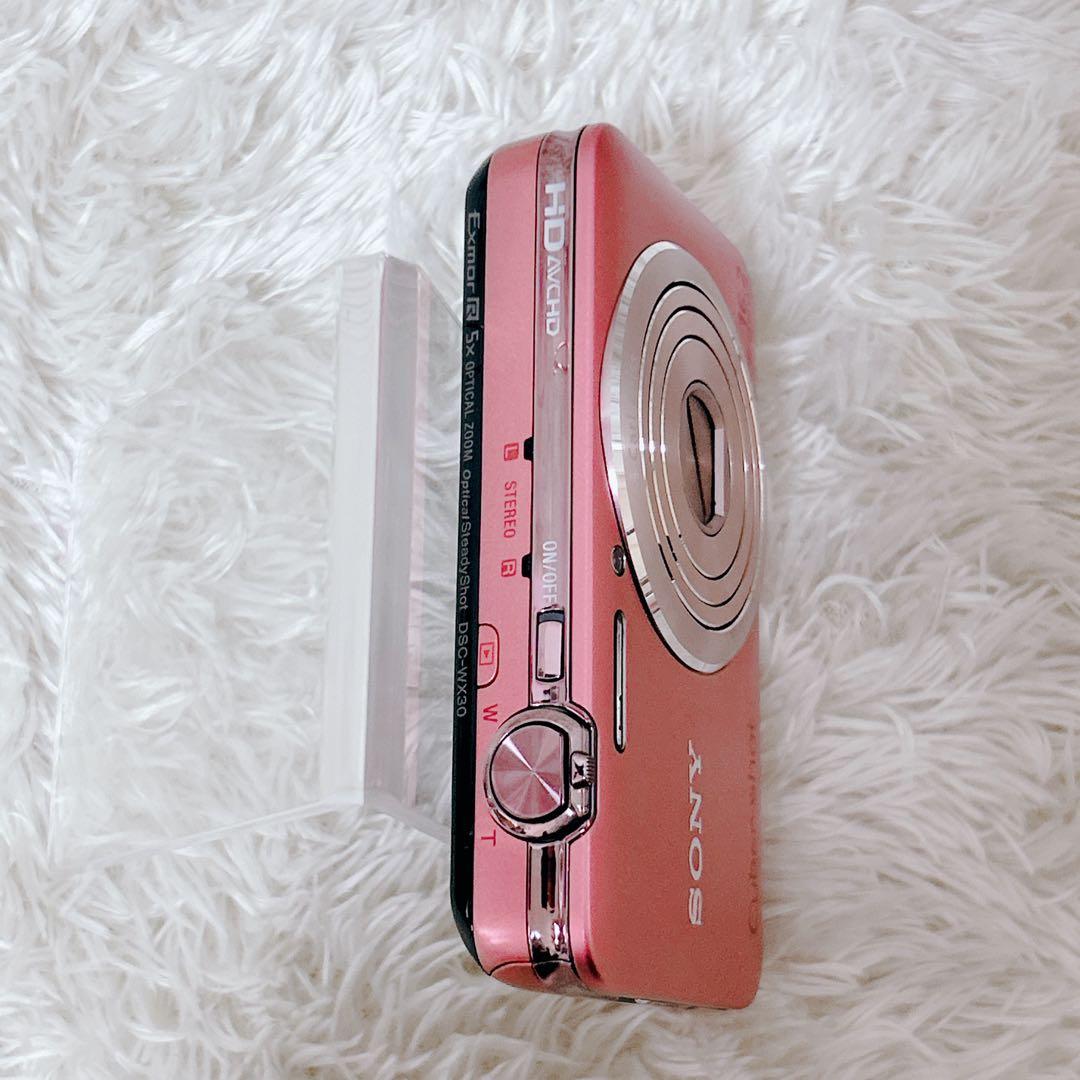 【未使用級】SONY Cyber-shot DSC-WX30 ピンク
