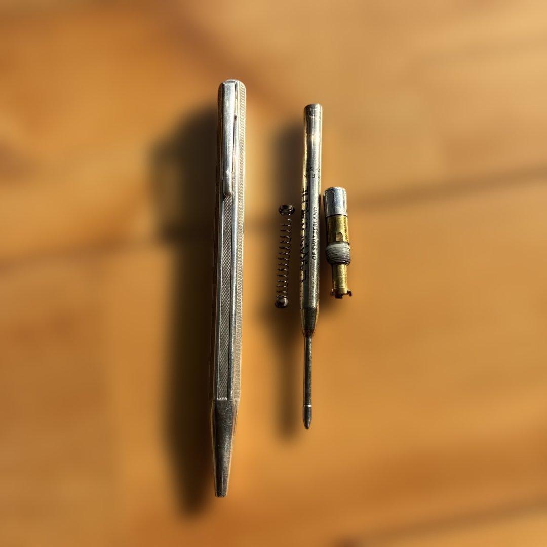 カランダッシュエクリドールグレンドージュ前期型ag925 ボールペン