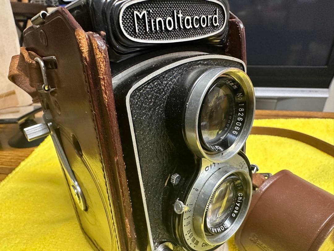 Minoltacord 二眼レフカメラ レザーケース付き