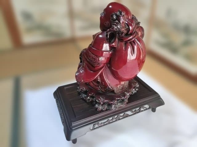 幸運を呼ぶ 縁起物 布袋様 の置物 高さ ４４cm