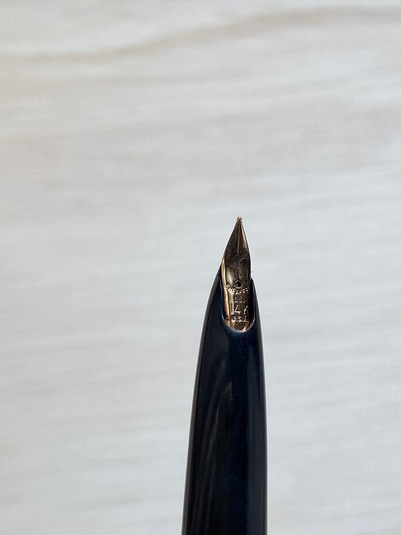 【ビンテージ文房具】SHEAFFER 　万年筆　ゴールド