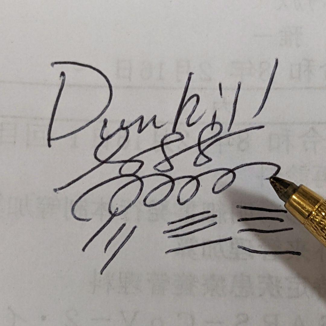 dunhill ツイスト式 ボールペン ジェムライン ケース付き