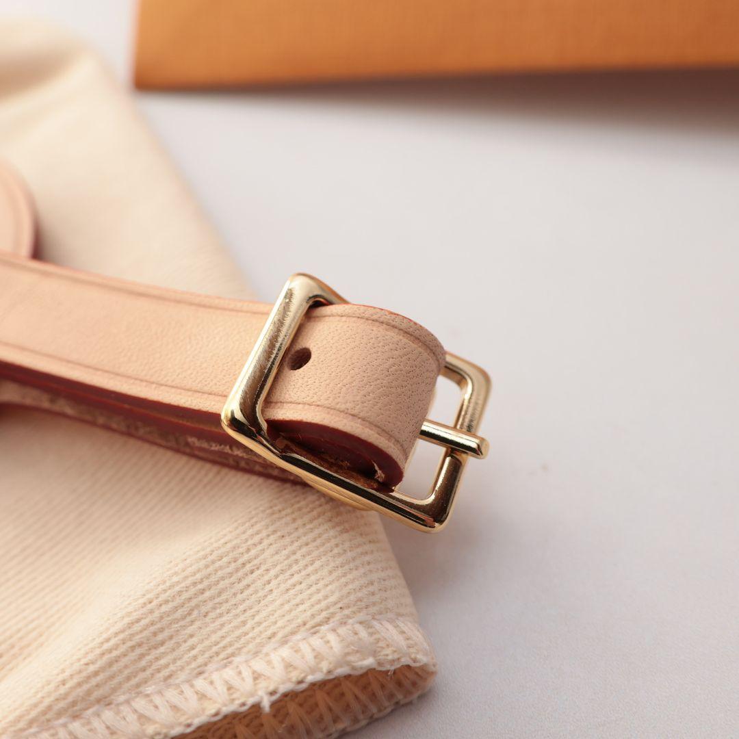 未使用 ルイヴィトン LOUIS VUITTON レザー ネームタグ 非売品