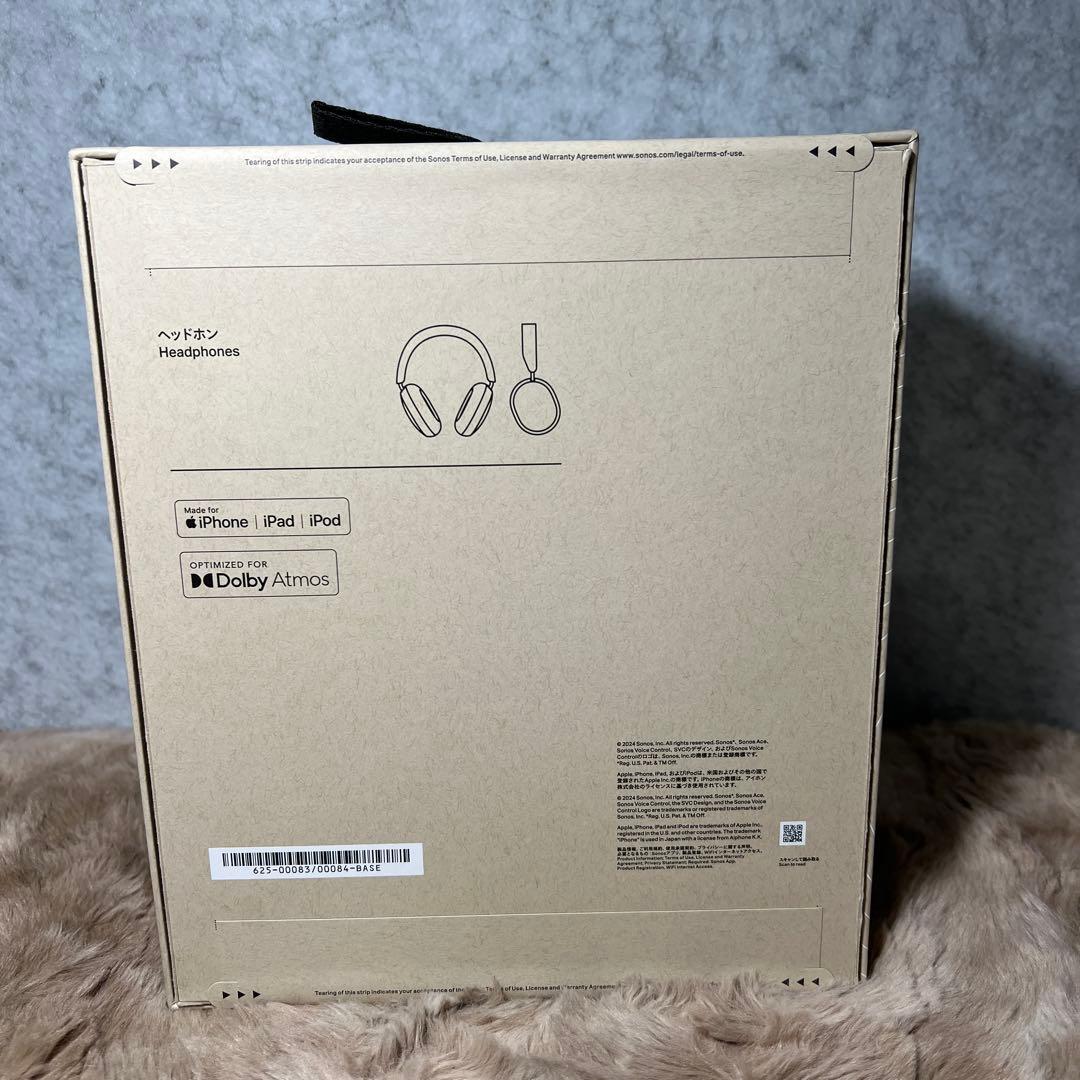 【新品/未開封】Sonos Ace (Black) ヘッドフォン