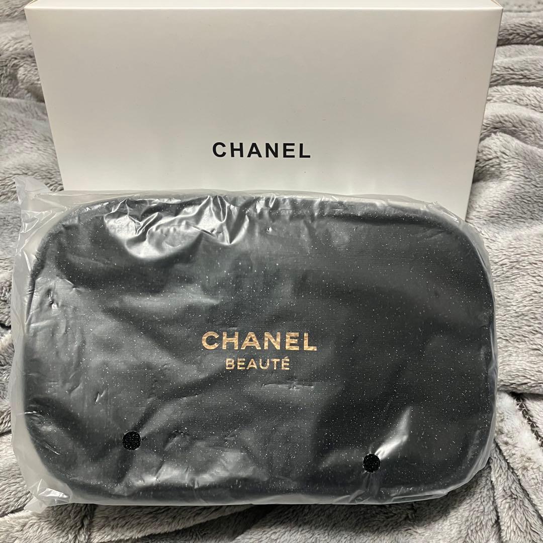 未使用 CHANEL シャネル ショルダーポーチ バッグ ポーチ チェーン付