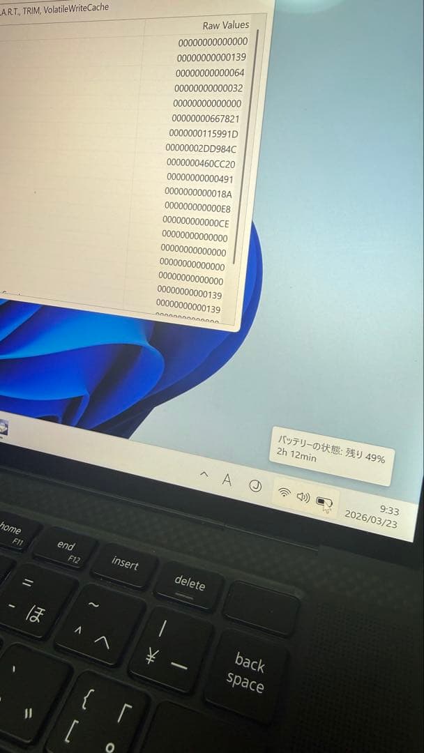 Windowsノート本体 DELL precision 5550