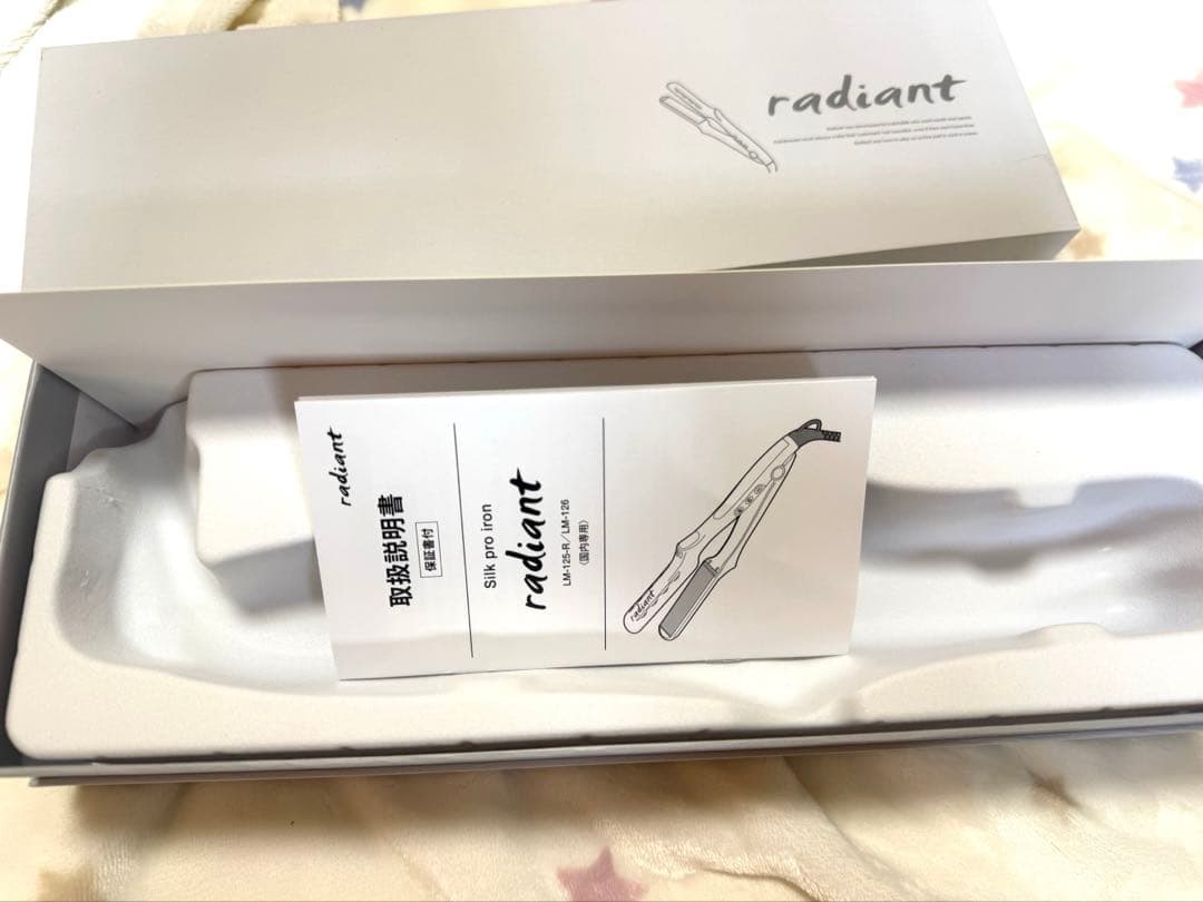 radiant ヘアアイロン 28mm
