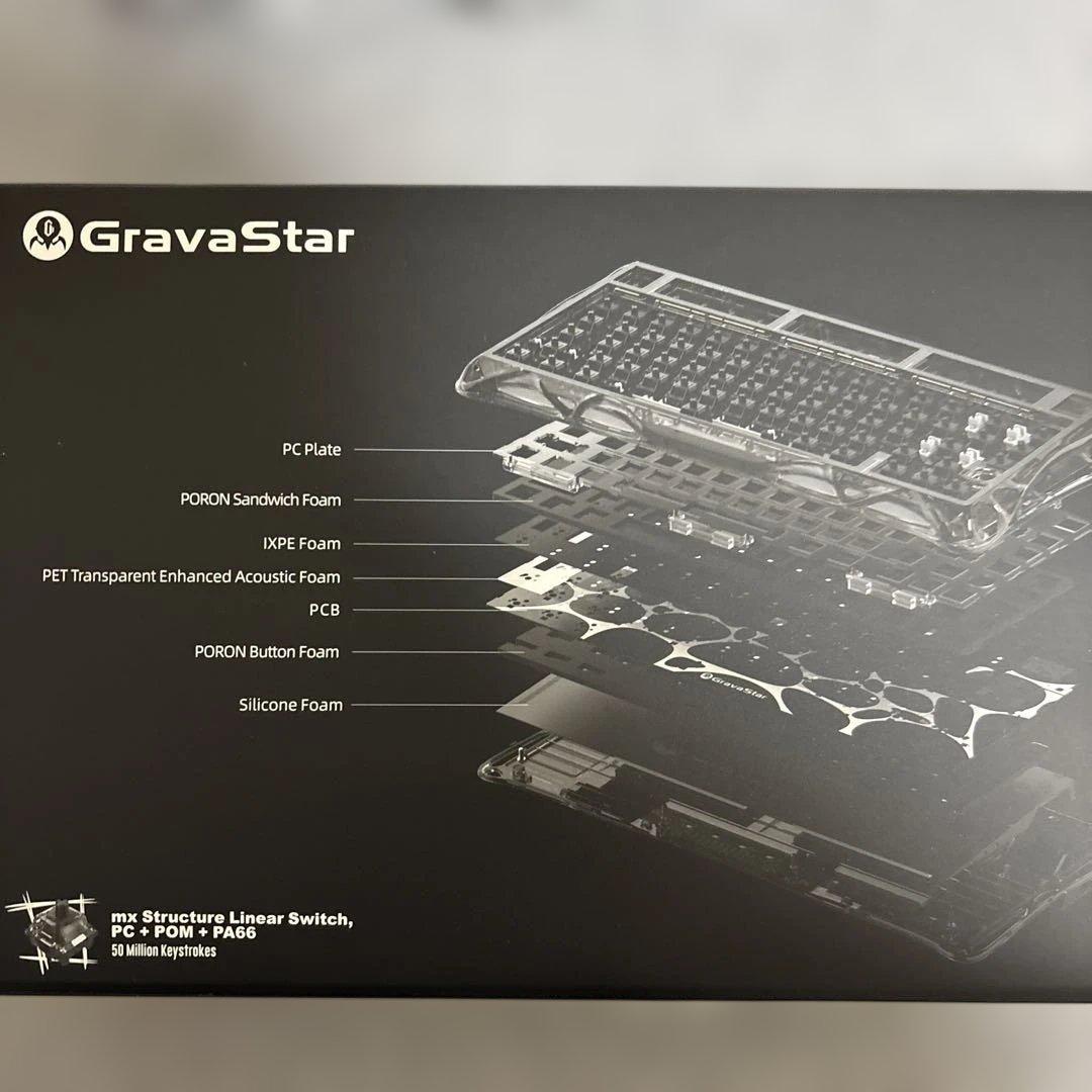 (3/15までセール)GravaStar K1 Lite ゲーミングキーボード
