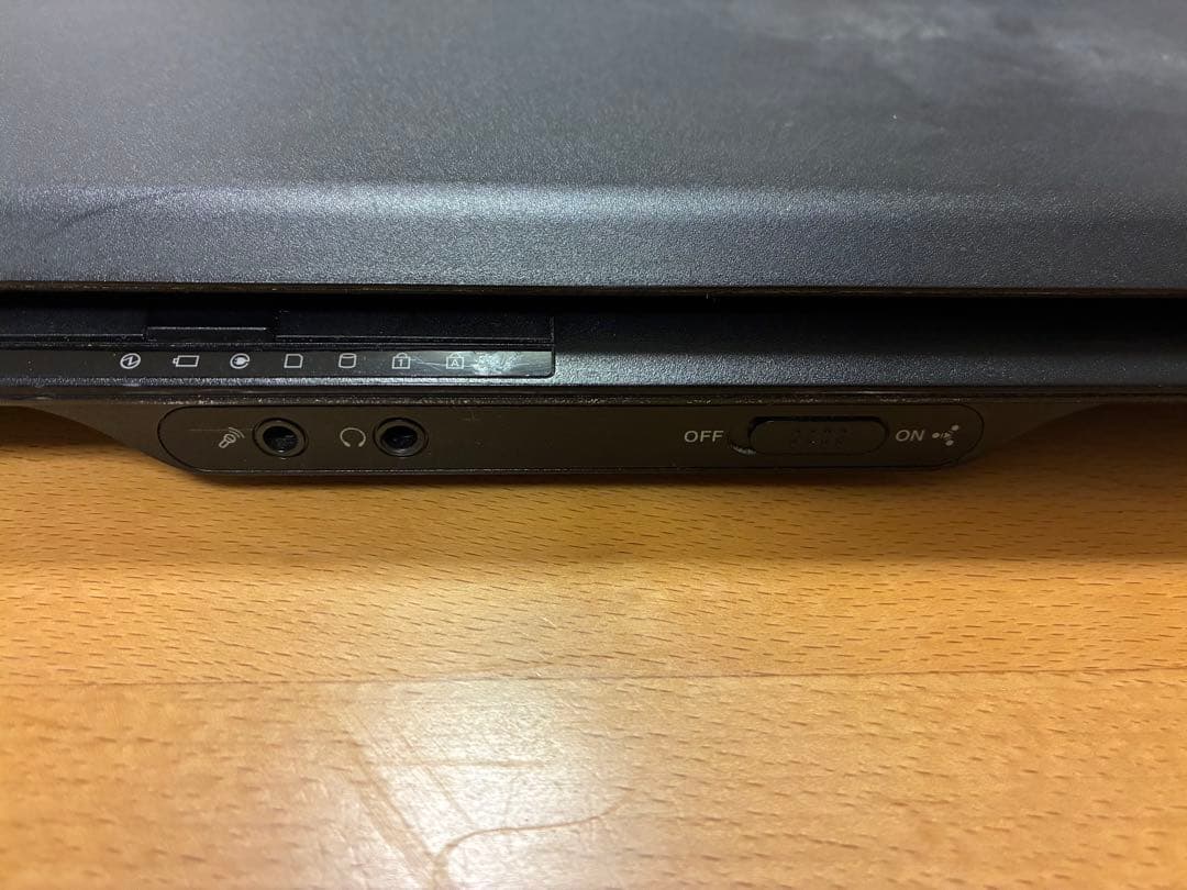 【ジャンク品】　NEC ノートPC 日本語キーボード　アダプター付き　パソコン