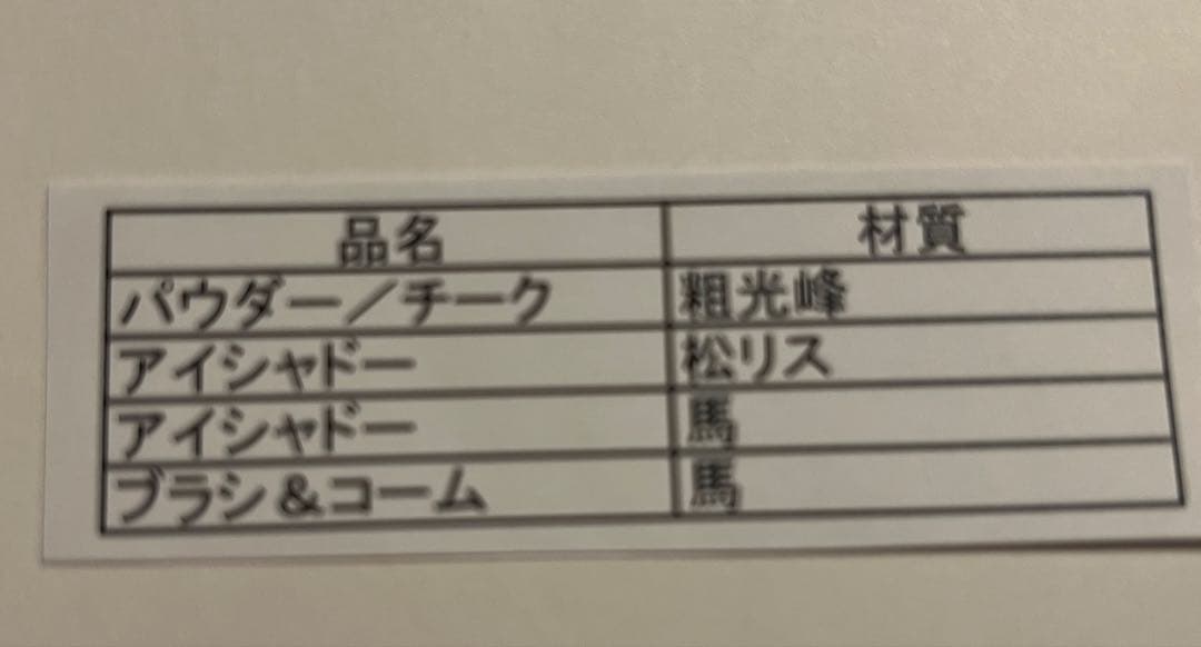 熊野筆　CHIKUHODO メイクブラシ4本+ケースセット