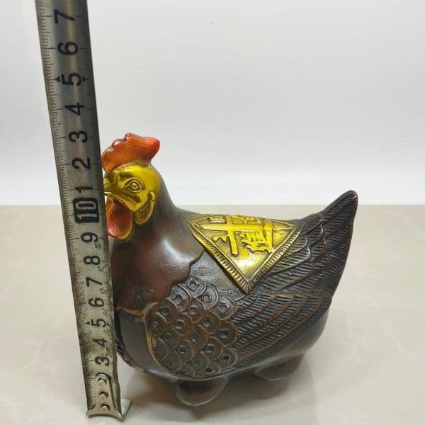 招財進宝 大吉大利 如意鶏 装飾品 工芸品 美術品 置物