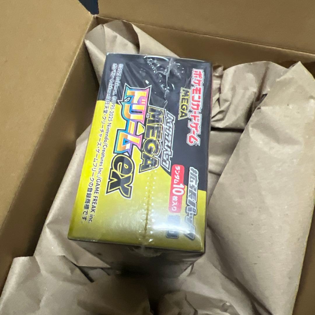 ポケモンカードゲーム MEGA ドリームEX BOX 新品　シュリンク付き