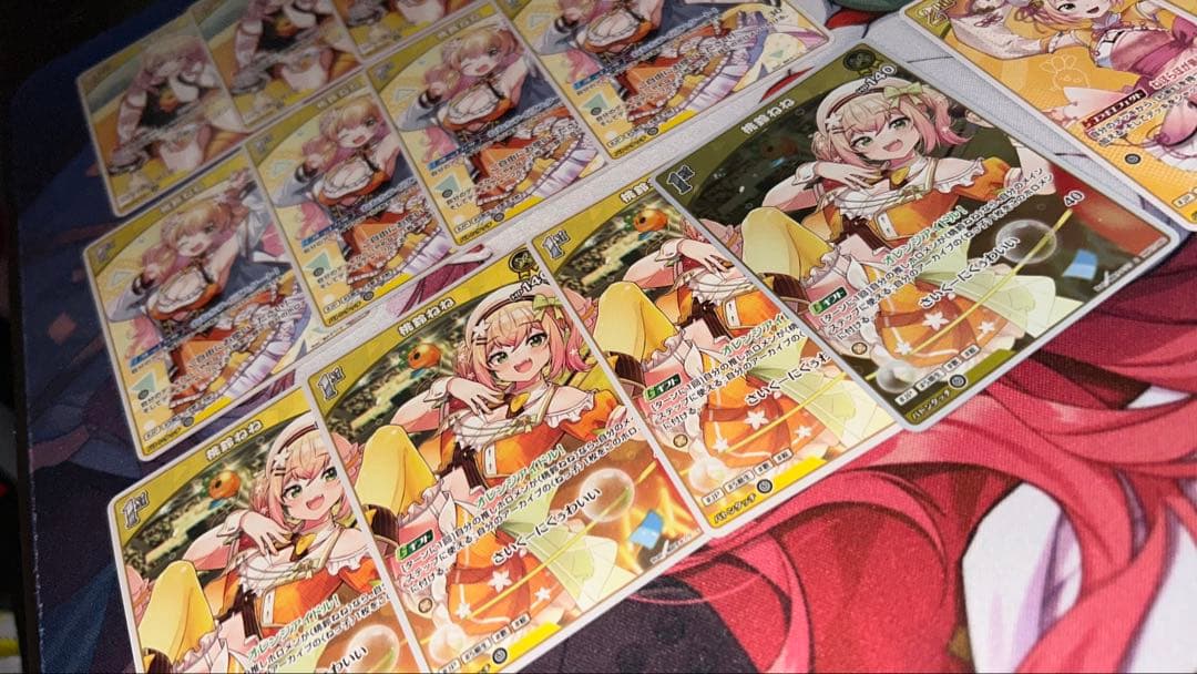 ホロカ　ディーヴァフィーバー　桃鈴ねね　キャラ4コン UR SR S カード