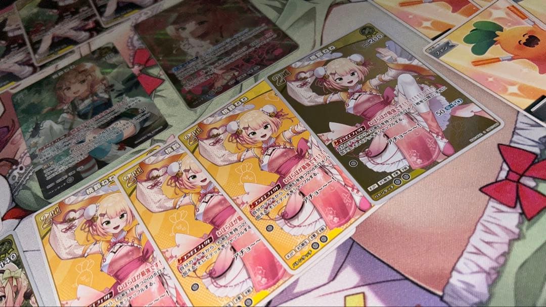 ホロカ　ディーヴァフィーバー　桃鈴ねね　キャラ4コン UR SR S カード