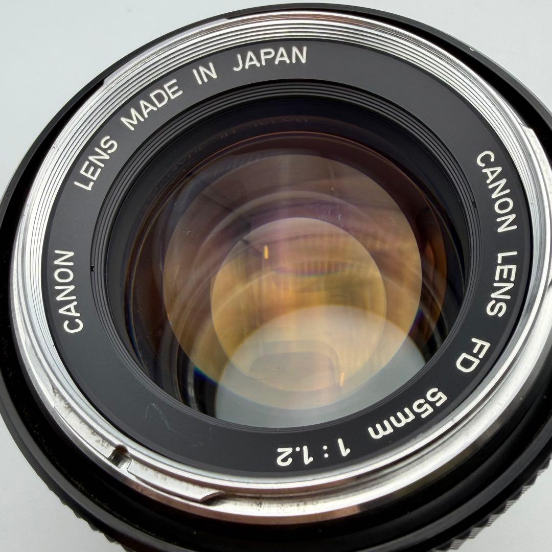 キャノン Canon FD 55mm F1.2 単焦点レンズ 大口径レンズ