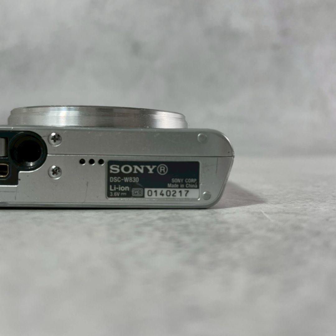 【稼働】ソニー Cyber-shot DSC-W830 コンパクトデジタルカメラ