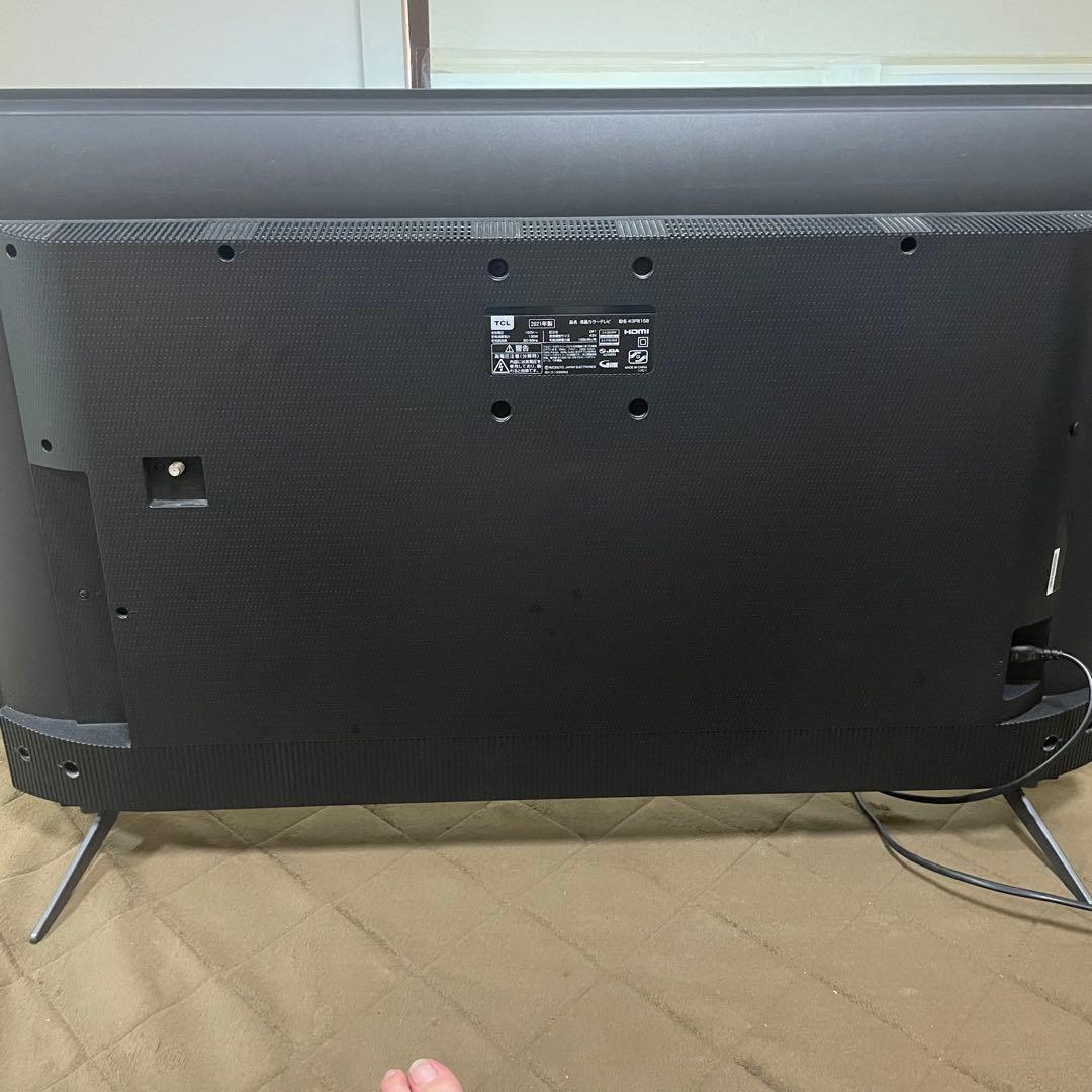【ジャンク品】43P815B TCL P815 4K液晶テレビ