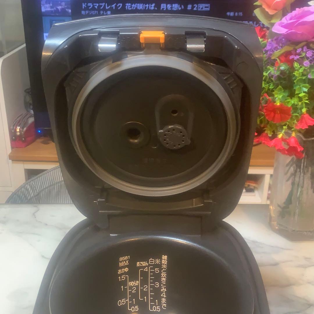 2022年　良品■象印　極め炊き NP-BL10 圧力IHジャー 5.5合炊き■