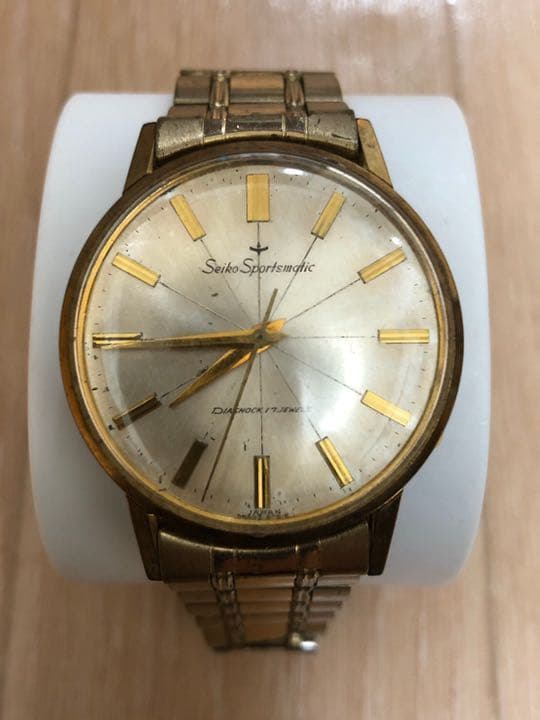 セイコーSeiko sportsmatic DIASHOCK 17 JEWELS