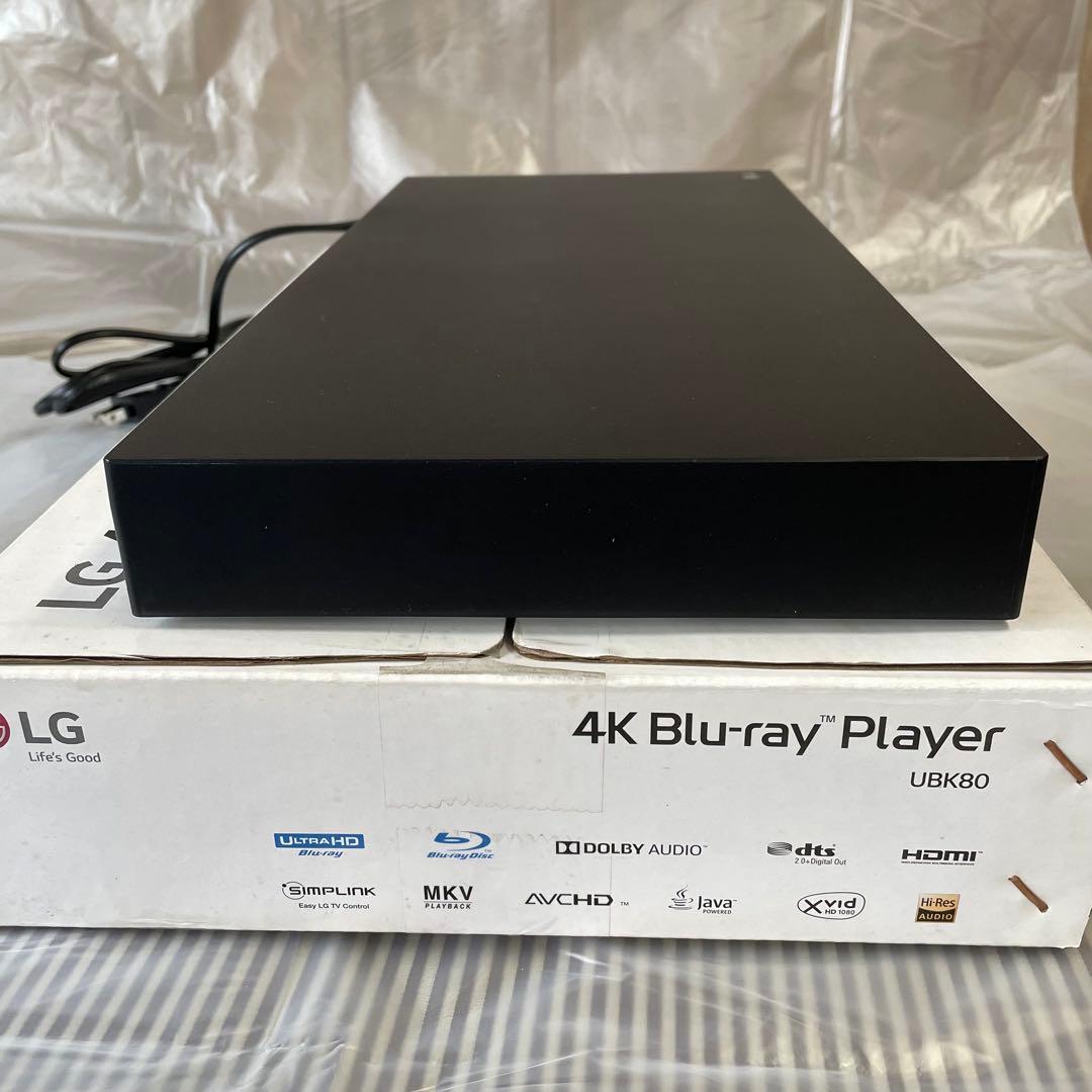 ☆【美品】LG 4K Ultra HD ブルーレイプレーヤー UBK80