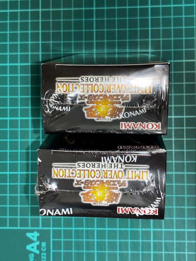 遊戯王リミットオーバーコレクションヒーローズ シュリンク付 2BOX
