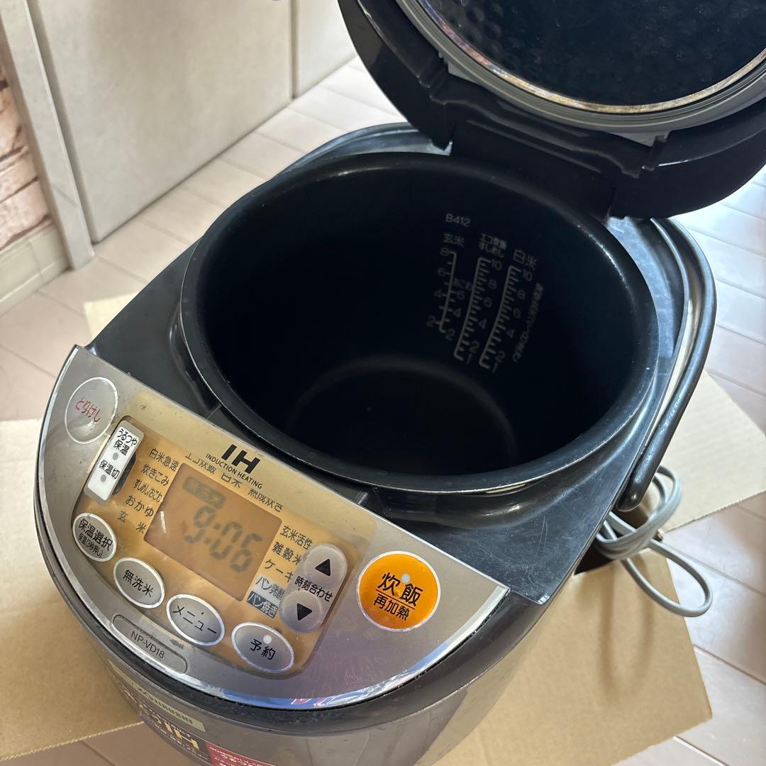 炊飯器 一升(10合) 炊き ZOJIRUSHI