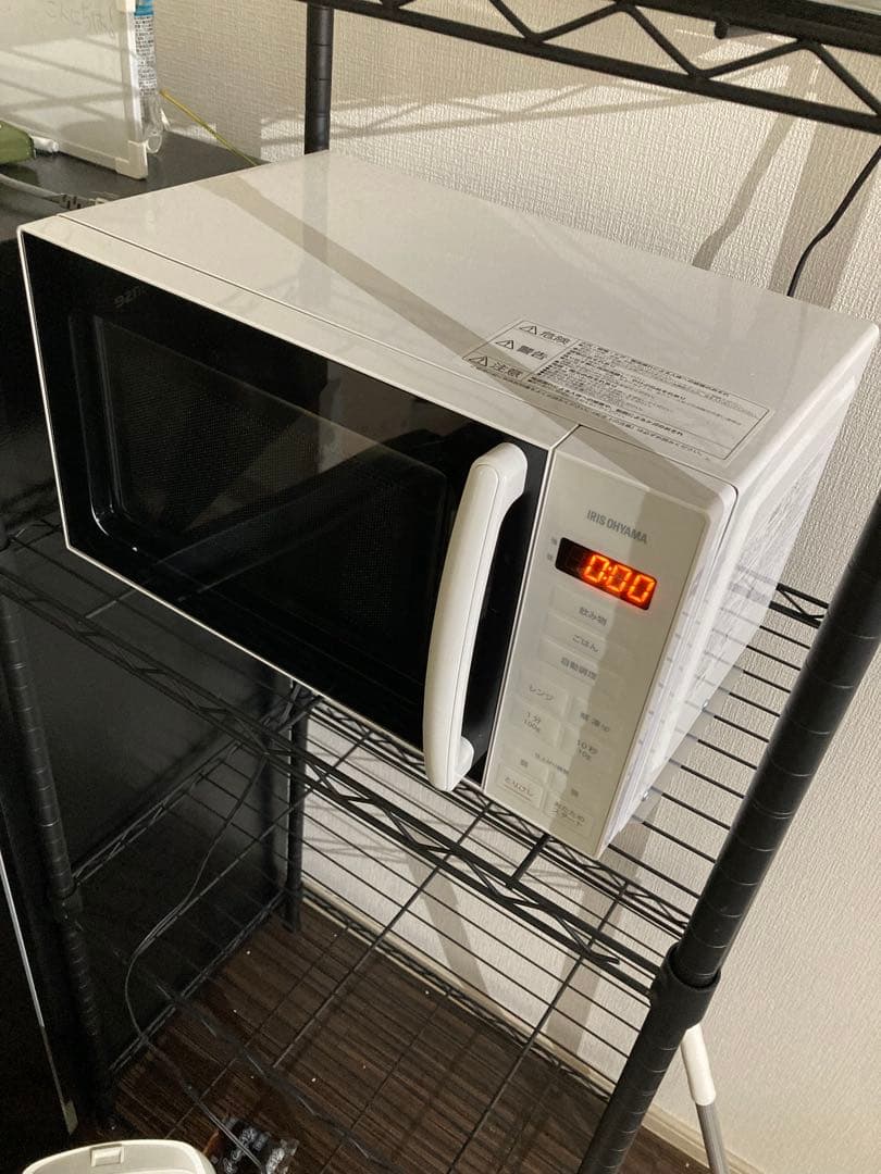 アイリスオーヤマ電子レンジ PMG-T179（50Hz/60Hz対応）説明書付き