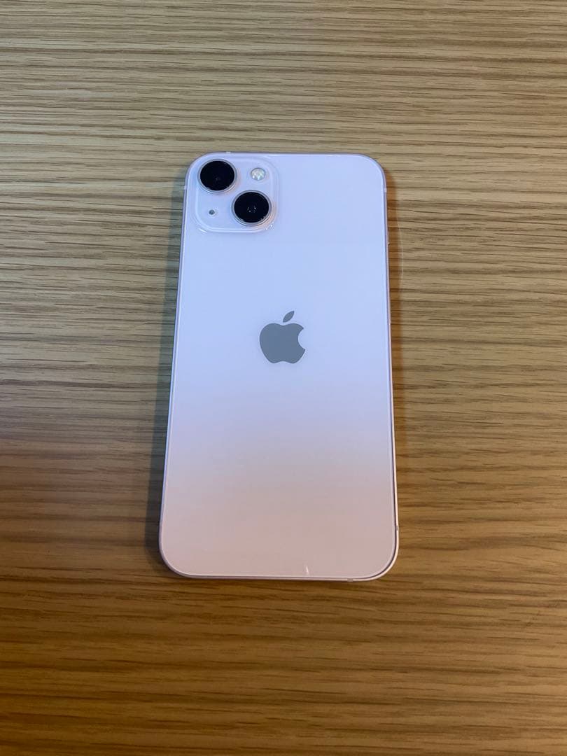 iPhone 13 ピンク 本体　バッテリー純正83%128 simフリー