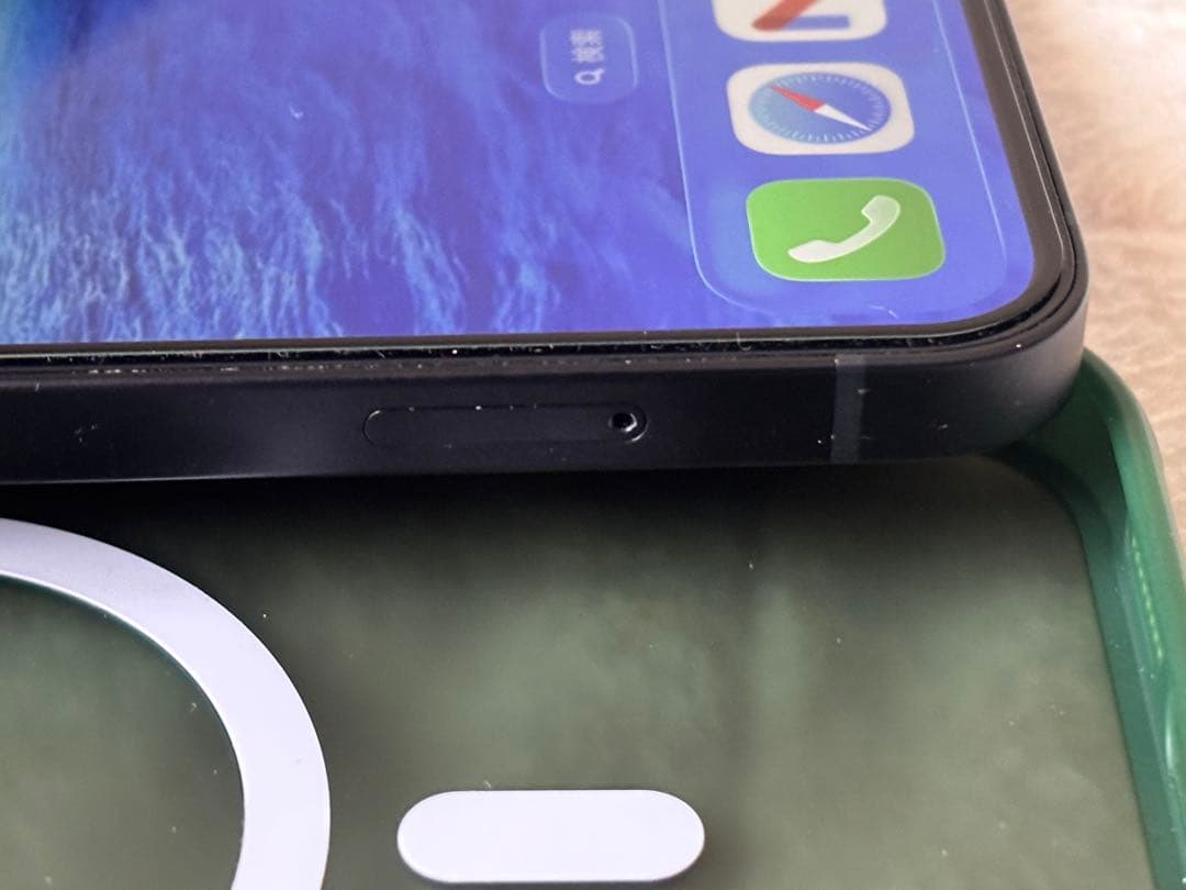 iPhone12 64GB ブラック SIMフリー ヒビあり