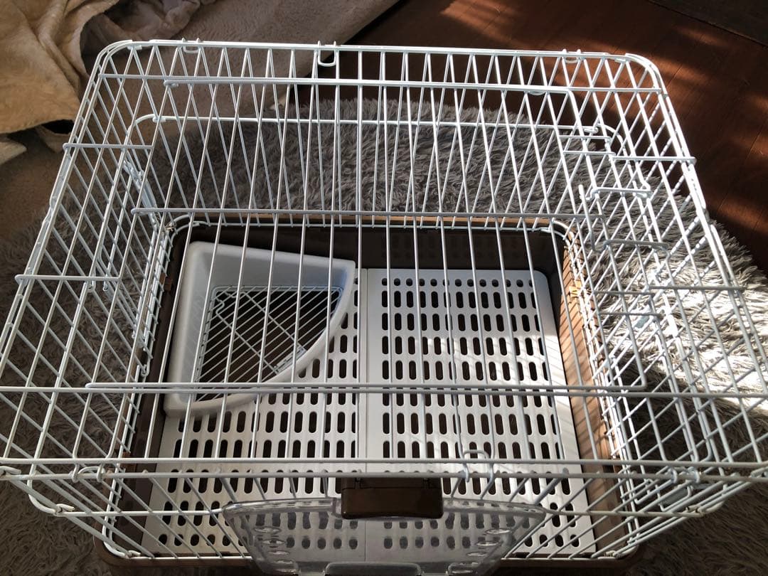 中型ケージ 透明扉付き 小動物用