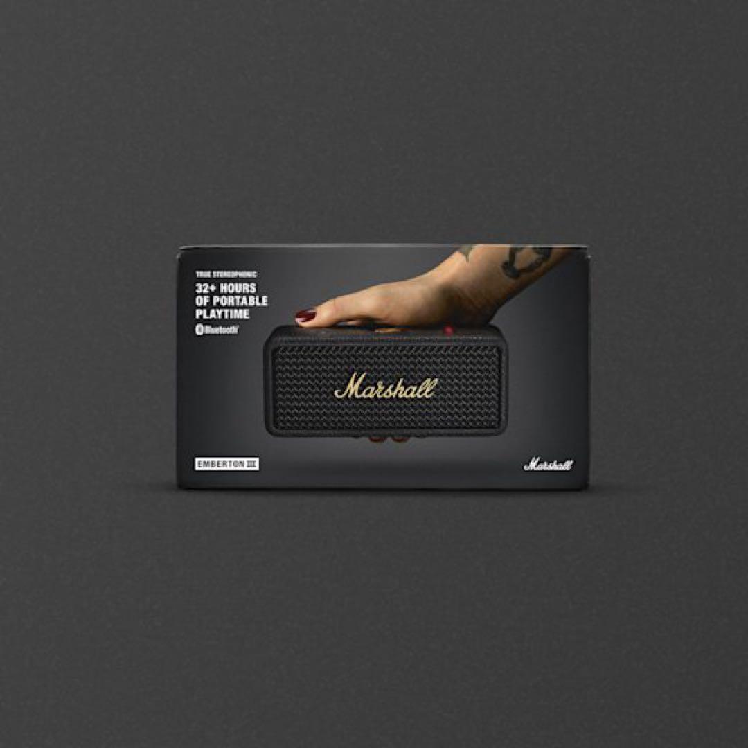 【美品】Marshall Emberton III Bluetoothスピーカー