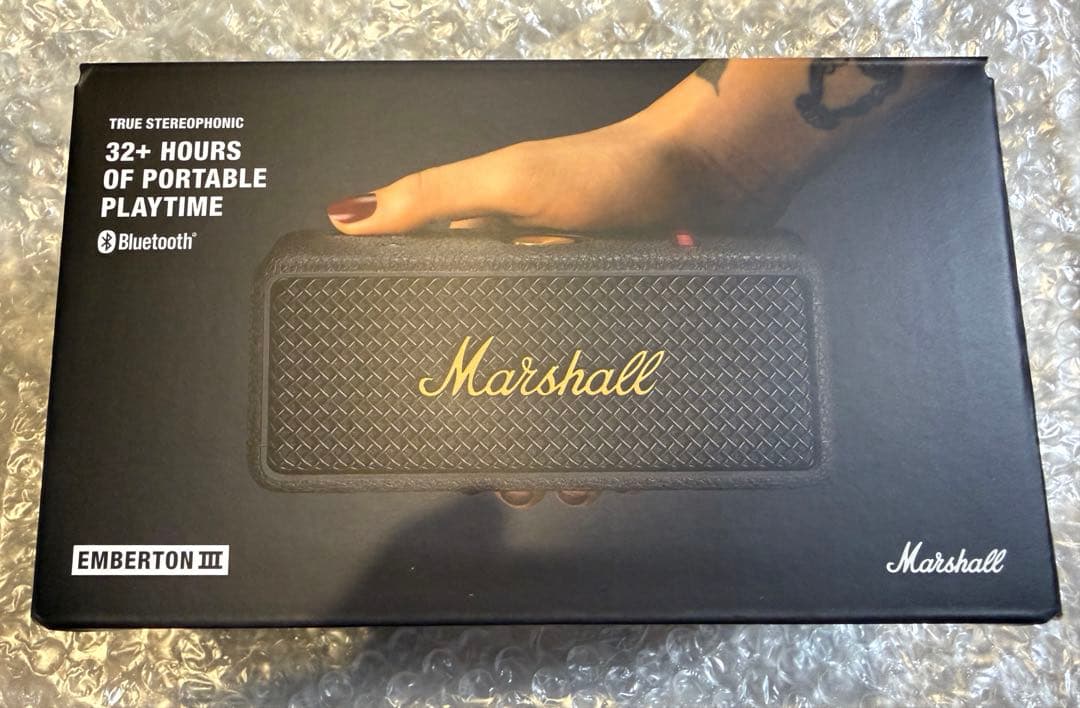 【美品】Marshall Emberton III Bluetoothスピーカー