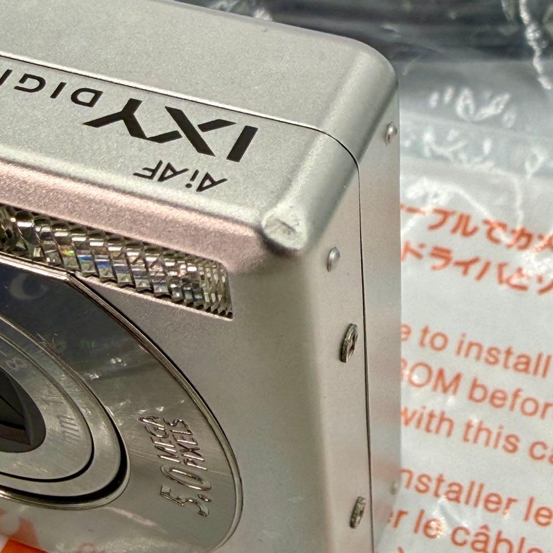 ✨動作OK!✨ Canon IXY DIGITAL60 シルバー 充電器付き