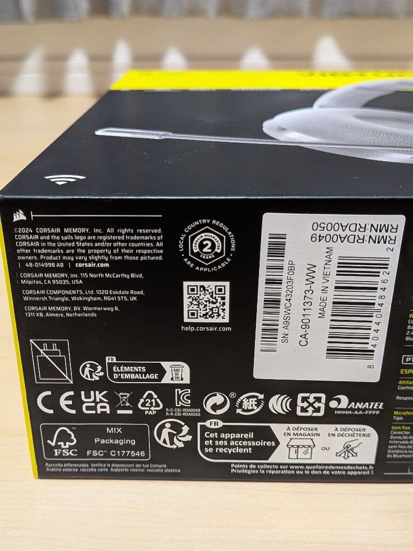 Corsair VIRTUOSO MAX ハイファイ ゲーミングヘッドセット